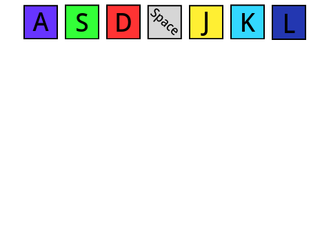 7 KEY!!! AND WITH ONE SPRITE