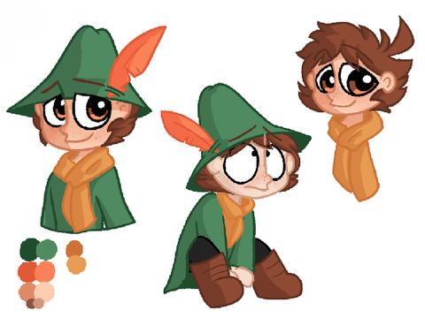 snufkin doodles (help im losing my sanity)