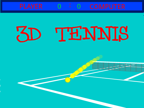 Tennis [テニス]　３D