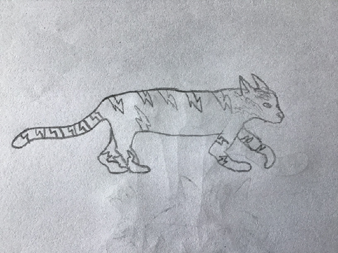 #1 Mon chibi (Croc Foudroyant), pour le clan des Ninjas Sheh 