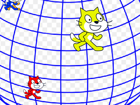 The earth is round (check yourself cloud game)