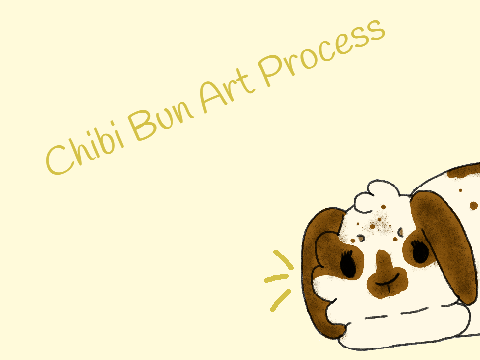 Chibi Bun Art process