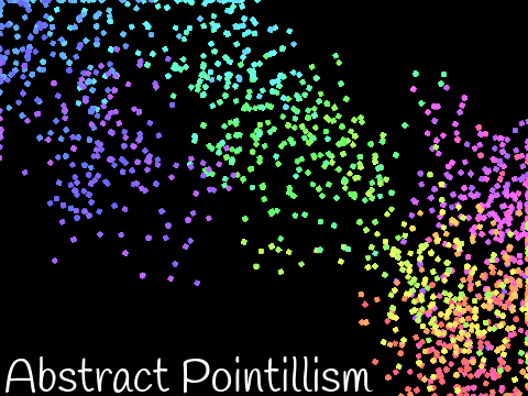 Abstract Pointillism
