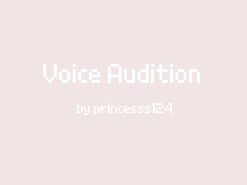 Voice Audition