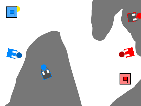 Capture the flag 2 player