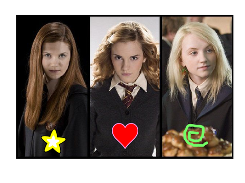 Luna, Hermione, or Ginny?