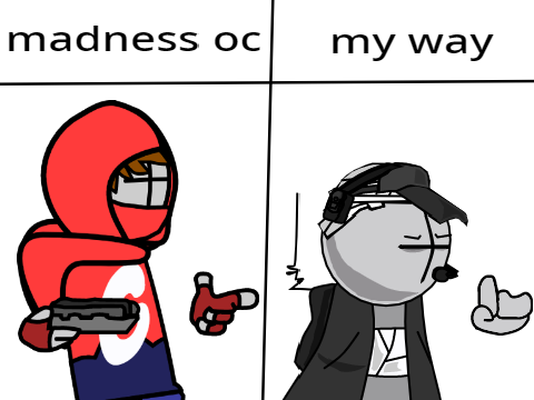 i will draw your madness oc my way remix