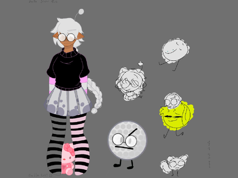 Humanized golfball