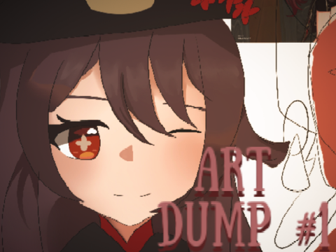 「 art dump #1 ☾ 」
