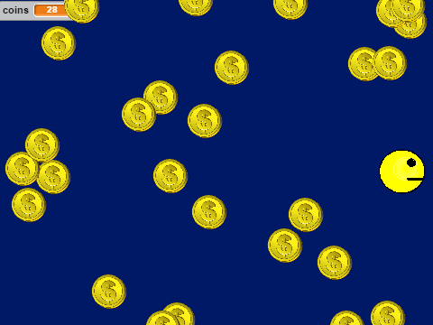 Pac-dude Coin Collector 