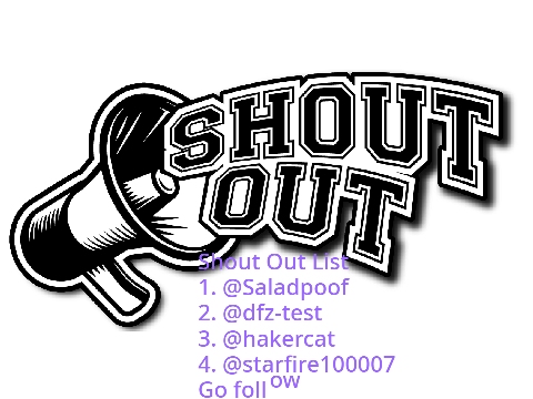 Shout out 12/13/2021