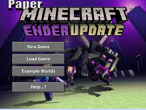 Paper Minecraft | End Update