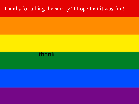 Pride survey!! remix
