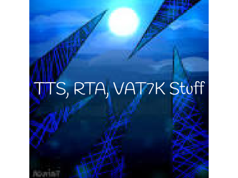 TTS/RTA, VAT7K Memes and other stuff