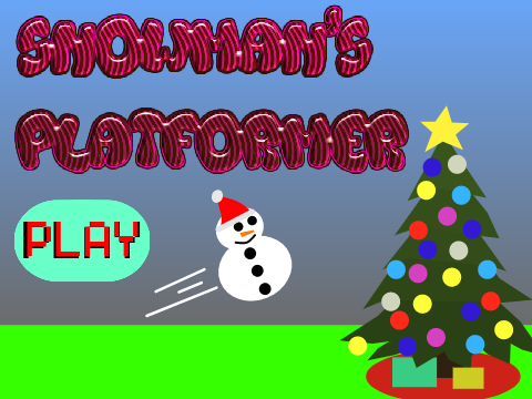 Snowman's platformer