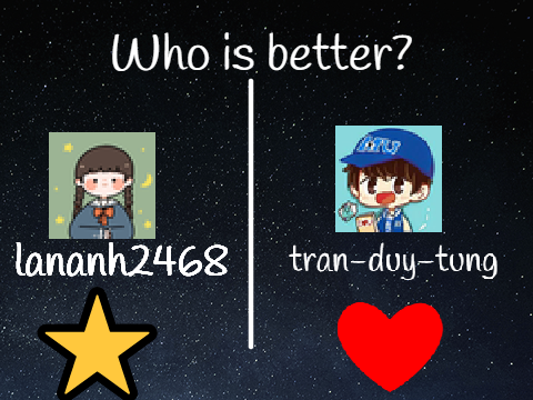 @lananh2468 vs @tran-duy-tung