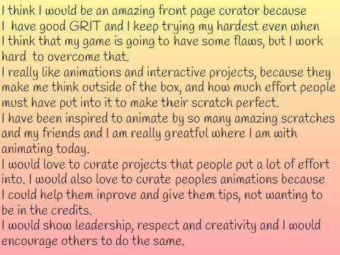Front Page Curator Application 
