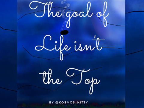 The goal of life isn't the top// Animated Poem // Poem Recitation