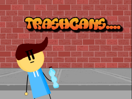 When You Can't  Find the Right Trashcan.... (ENTRY)  #animations #stories #art #exotichero