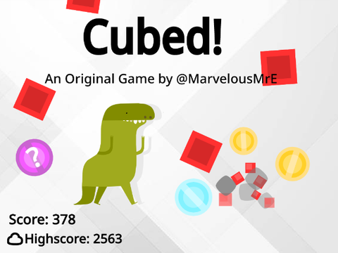 Cubed! -Dino Dodge Squared- #Games #All