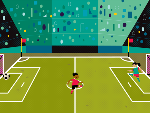 Football Scratch animation