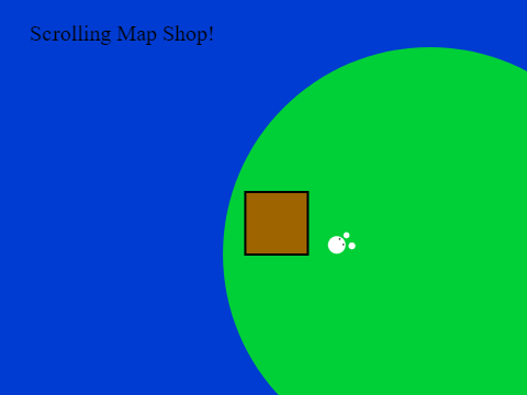 Scrolling Map Shop