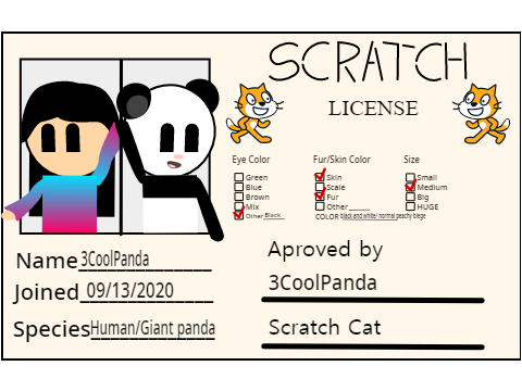 Make Your Own Scratch License remix