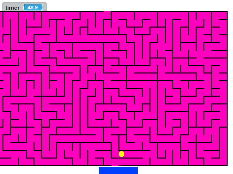 the maze!