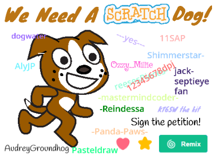 Petition to add a Scratch Dog! Remix remix remix remix remix remix remix remix