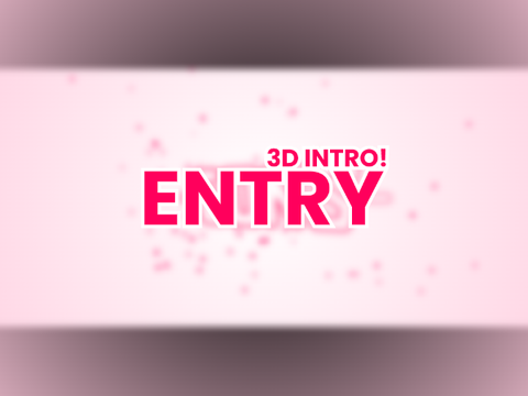 || Entry / エントリー || -eons- || 3D, 100%Pen Intro! ||