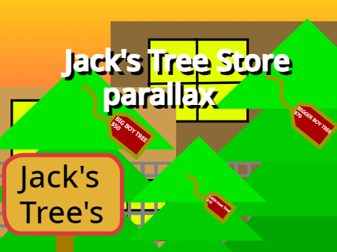 Jack's Tree Store Holiday Sale! (parallax)