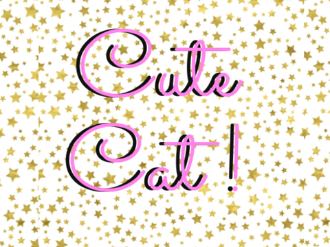 Cute kawaii cat ( Razzle Art )