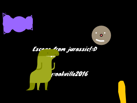 escape from ju`rassic(>-<)