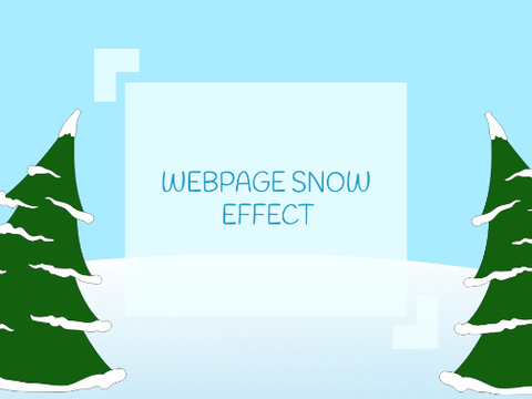 Web Snow Tutorial #Web #Snow #Tutorial