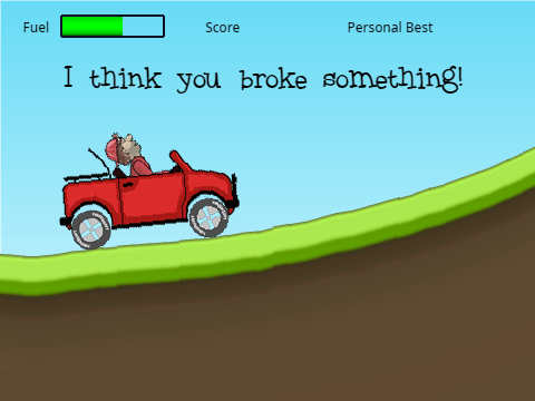 Hill Climb Racing v1.0 but without the music
