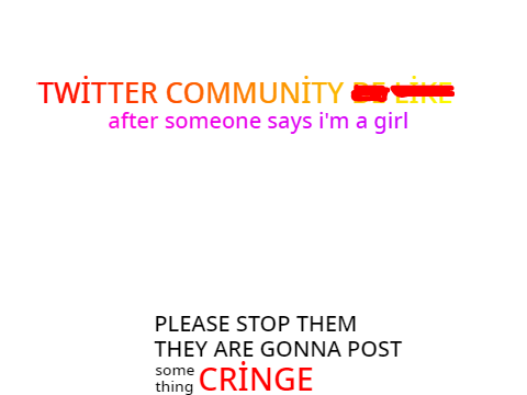 twitter community be like