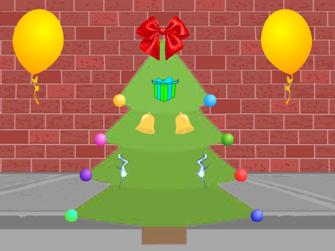 act- Christmas tree