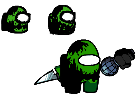 Shapeshifter black-green