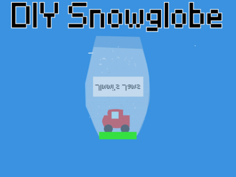 DIY snowglobe
