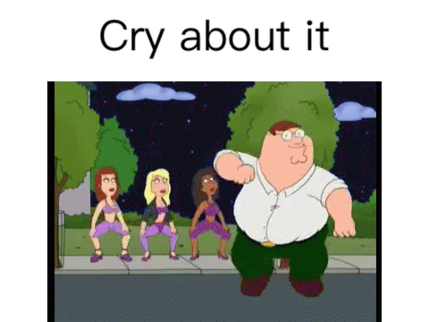 Cry about it copy