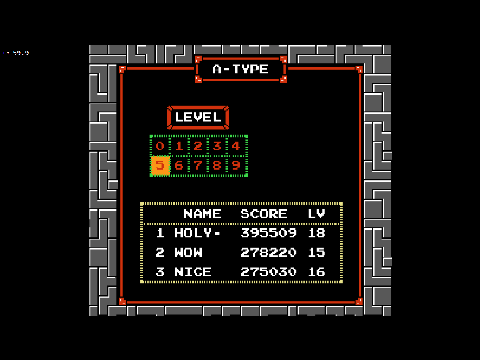 TETRIS NES PB!