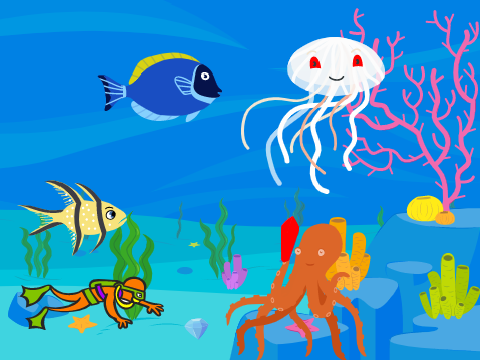Unterwasser Welt remix