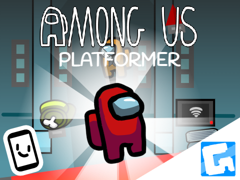 Among Us | a platformer  #all #games #art #music