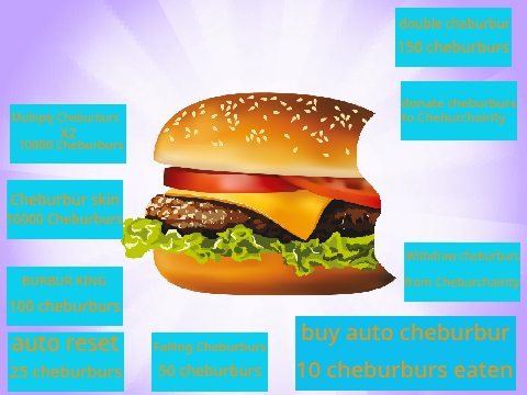 cheburbur eating