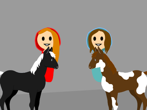 Horse_Riding - Elaine Mysterystream -  Shorts
