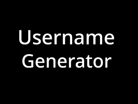 Username Generator
