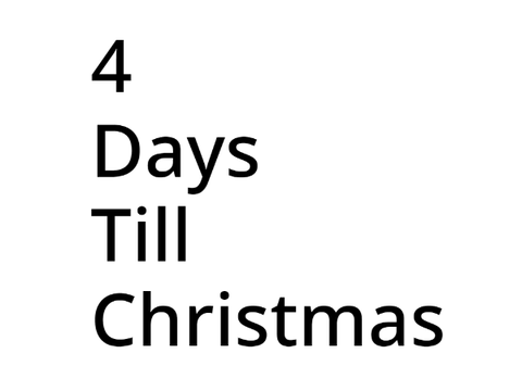 Christmas Countdown