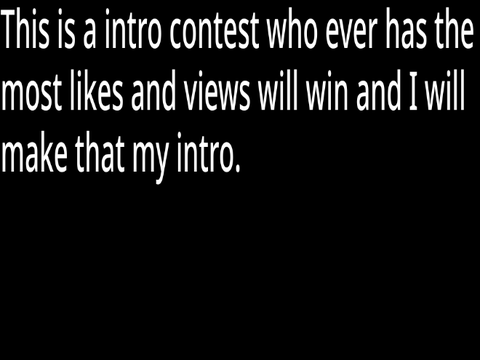 intro contest/remix