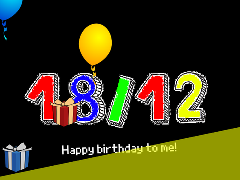 Happy birthday to me!