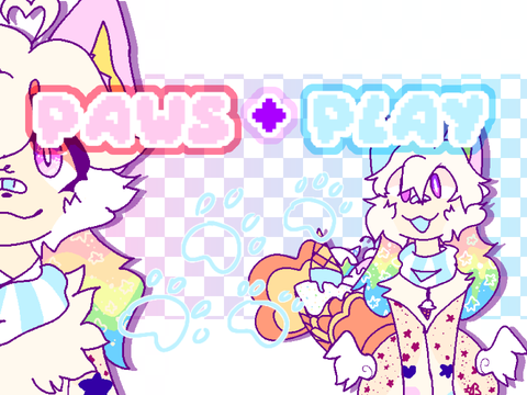 PAWS + PLAY - meme